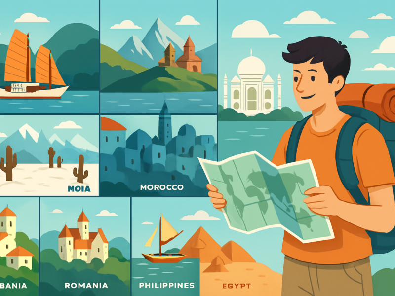 Best Countries for Budget Travelers