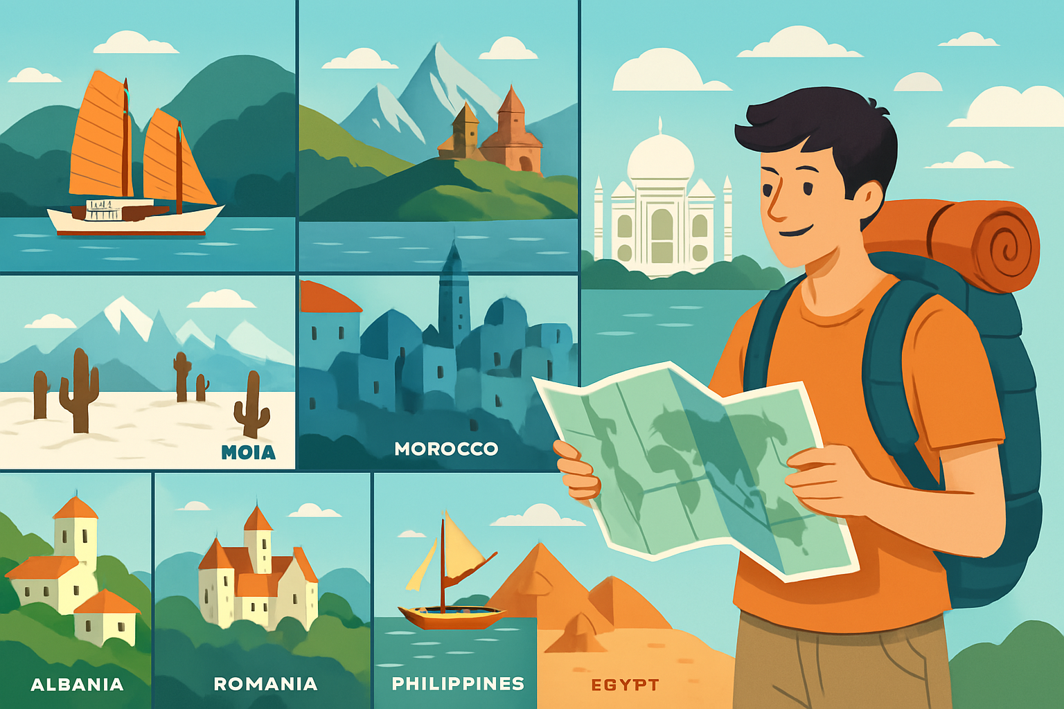 Best Countries for Budget Travelers